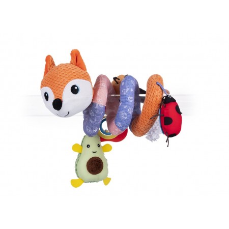 Fox Crib Spiral Orange