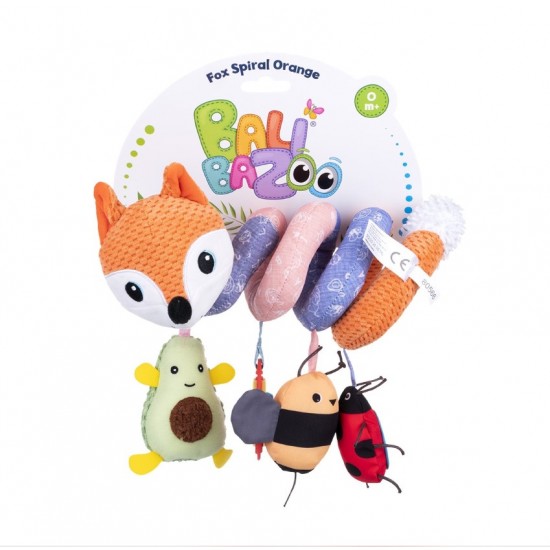 Fox Crib Spiral Orange Fox Crib Spiral Orange