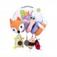 Fox Crib Spiral Orange Fox Crib Spiral Orange
