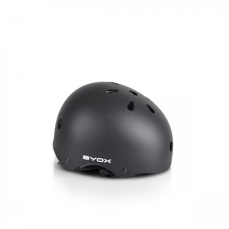 Children's Skate Helmet Y09 54-58cm Black