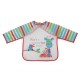Baby Bib With Sleeve Messy Red Baby Bib With Sleeve Messy Red
