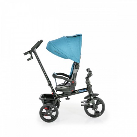 Tricycle Quick With Adjust Backrest Turquoise and Gift Lights