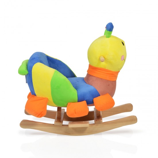 Plush Rocking Animal Cater Pillar WJ-635 Plush Rocking Animal Cater Pillar WJ-635