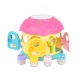 Sorter Fantastic Mush Room House Pink Sorter Fantastic Mush Room House Pink