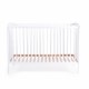 Wooden Bed Amelia White Wooden Bed Amelia White
