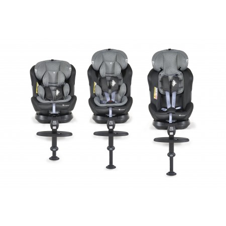Car Seat Sheriff Grey 0-36 kg With Isofix
