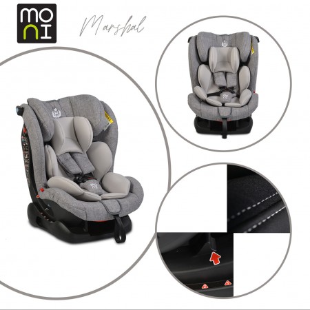 Car Seat Marshal Light Grey 0-36 kg