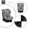 Car Seat Marshal Light Grey 0-36 kg