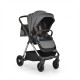 Baby Stroller Empire 3 in 1 Dark Grey