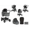 Baby Stroller Empire 3 in 1 Dark Grey