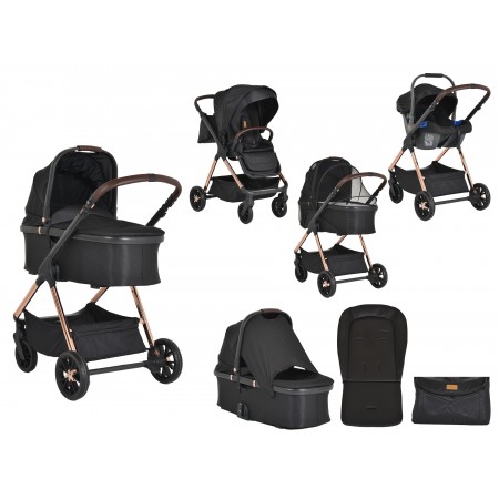 Baby Stroller Empire 3 in 1 Black