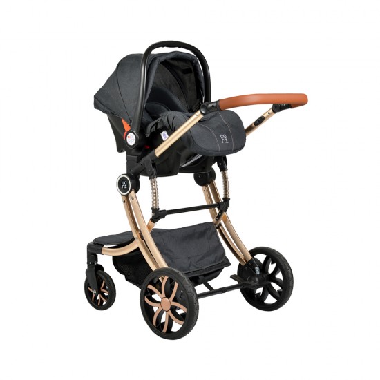 Stroller Polly 3 in 1 Black Stroller Polly 3 in 1 Black