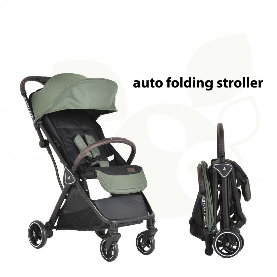 Stroller Easy Fold Green Stroller Easy Fold Green