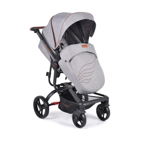 Baby Stroller 3 in 1 Ellada Grey Baby Stroller 3 in 1 Ellada Grey
