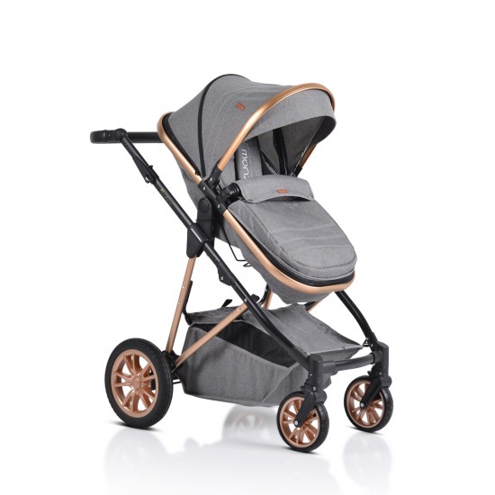 Baby Stroller Midas 3 in 1 Grey Baby Stroller Midas 3 in 1 Grey