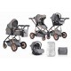Baby Stroller Midas 3 in 1 Grey Baby Stroller Midas 3 in 1 Grey
