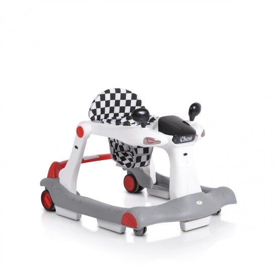 Baby walker Chess 2 in 1 Red Baby walker Chess 2 in 1 Red