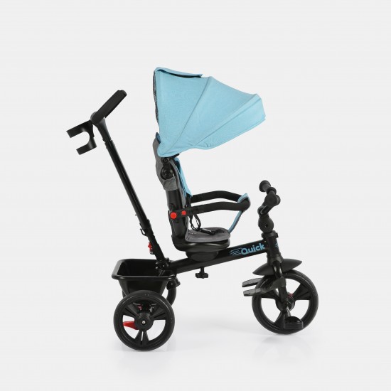 Τρίκυκλο Ποδηλατάκι Quick Turquoise And Gift Lights Τρίκυκλο Ποδηλατάκι Quick Turquoise And Gift Lights