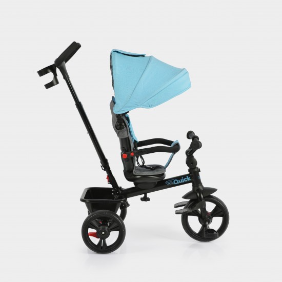 Τρίκυκλο Ποδηλατάκι Quick Turquoise And Gift Lights Τρίκυκλο Ποδηλατάκι Quick Turquoise And Gift Lights