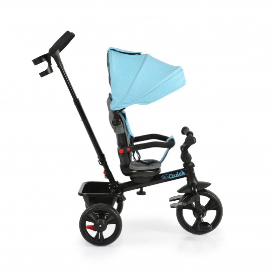 Τρίκυκλο Ποδηλατάκι Quick Turquoise And Gift Lights Τρίκυκλο Ποδηλατάκι Quick Turquoise And Gift Lights