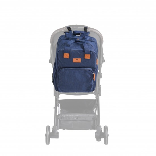 2in1 Diaper Bag-Cot Liana Blue 2in1 Diaper Bag-Cot Liana Blue