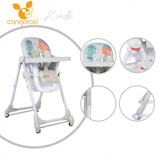 Hight Chair Kimchi Light Grey Hight Chair Kimchi Light Grey