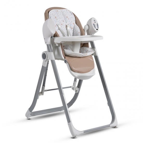 Baby High Chair And Swing Pudding 2 in 1 Beige Baby High Chair And Swing Pudding 2 in 1 Beige