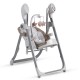 Baby High Chair And Swing Pudding 2 in 1 Beige Baby High Chair And Swing Pudding 2 in 1 Beige