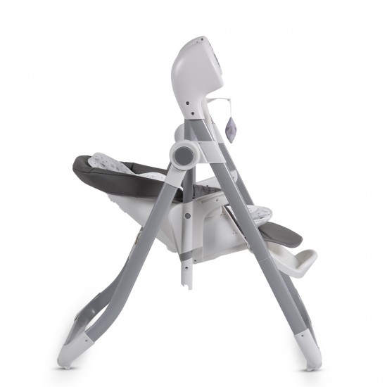 Baby High Chair And Swing Pudding 2 in 1 Grey