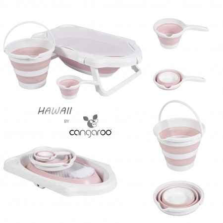 Baby Bath Tub Hawaii Pink