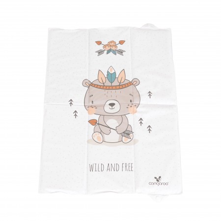 Wild Free Bear Folding Changing Bag 40x60cm