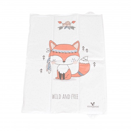 Wild Free Fox Folding Changing Bag 40x60cm