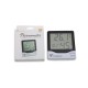 Thermometer-Hygrometer-Digital Clock 3 In 1