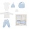 Newborn Set 6 Pieces Milky Way Blue