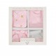 Set For Newborn 6pcs Milky Way Pink Stars Set For Newborn 6pcs Milky Way Pink Stars