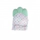 Silicone Mitten Olive Mint Tooth Glove