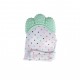Silicone Mitten Olive Mint Tooth Glove Silicone Mitten Olive Mint Tooth Glove