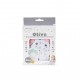 Silicone Mitten Olive Pink Tooth Glove Silicone Mitten Olive Pink Tooth Glove