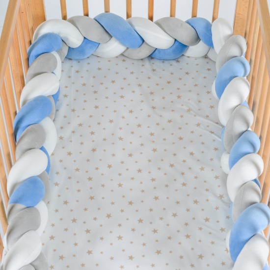 Braided Bumper Braidy Blue Braided Bumper Braidy Blue