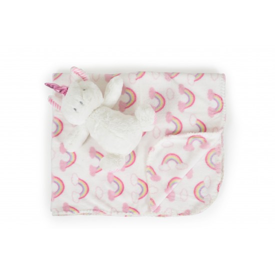 Baby Blanket 90x75 Unicorn Rainbow Baby Blanket 90x75 Unicorn Rainbow