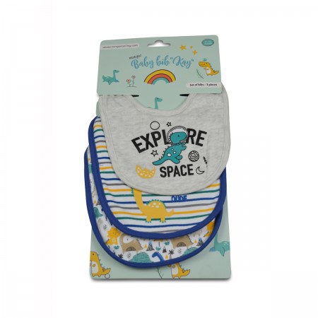 Baby Bib Kay Blue Bracelet