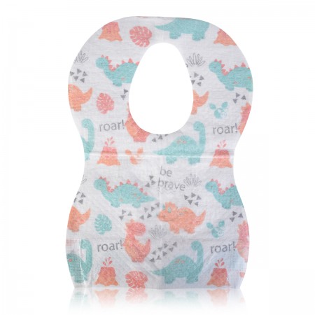 Disposable Baby Bib Spotty 20pcs Bag
