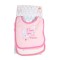 Baby Bib Tibby Pink