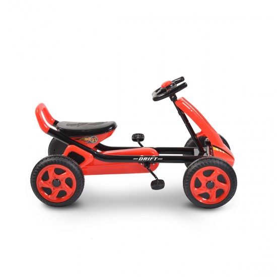 Go Kart Drift Plastic Wheels Red
