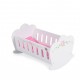 Doll Wooden Cradle With Bedding PH12B018 Doll Wooden Cradle With Bedding PH12B018