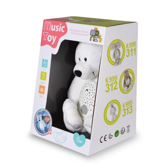 Night Lamp White Bear