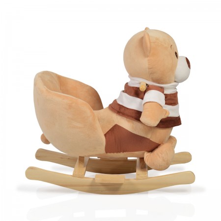 Plush Rocking Animal Bear Khaki WJ-635
