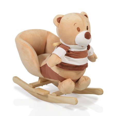 Plush Rocking Animal Bear Khaki WJ-635
