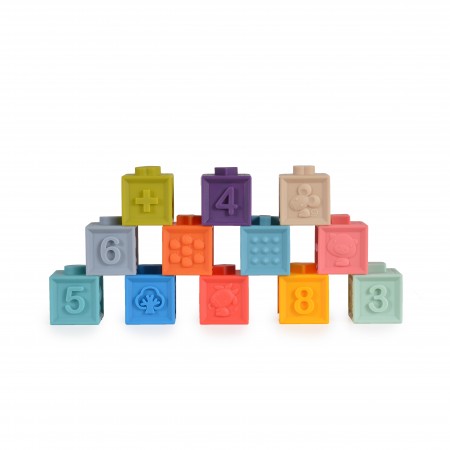 Bath Toy Squeeze Cubes