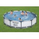 Pool With Metal Frame & Bestway Steel Pro Max Filter Pump Pool With Metal Frame & Bestway Steel Pro Max Filter Pump